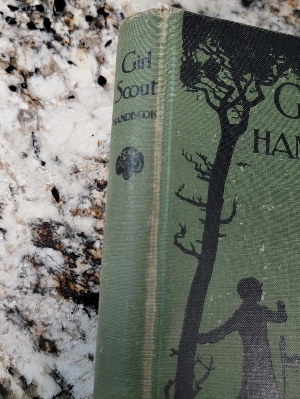 Vintage Girl Scout Hardback Handbook Copyright 1920 Revised Edition 1929 NYC